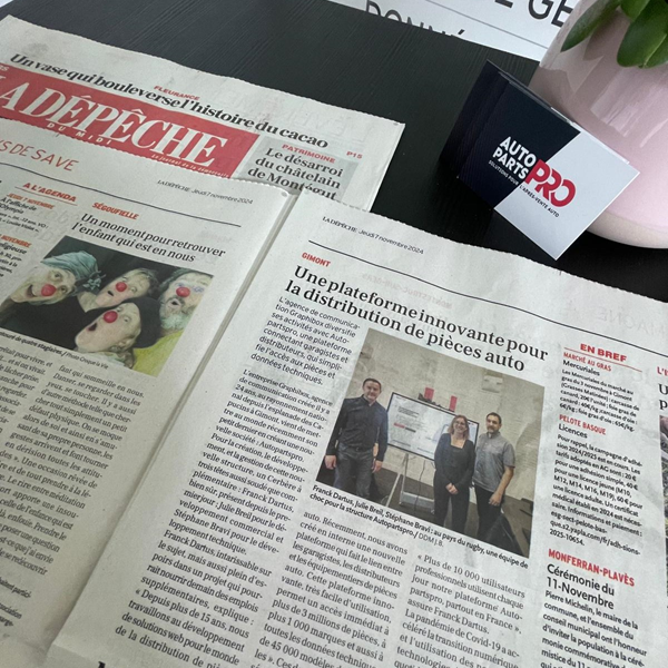 Autopartspro dans La Dépêche!